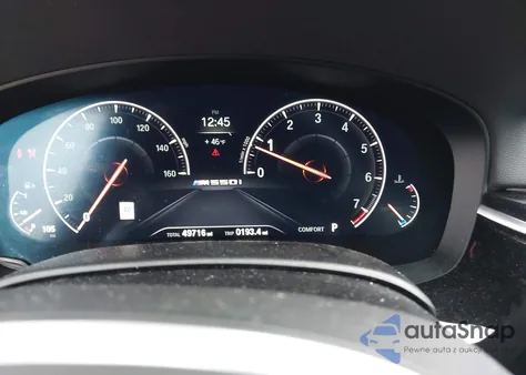 2019 BMW M550I xDrive z USA, uszkodzony, nr VIN WBAJB9C51KB287542